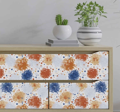 Sticker Deco Meuble Aquarelle