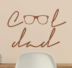 Sticker cool dad lunettes precio