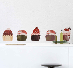 Frise Autocollante Petits gâteaux en oferta