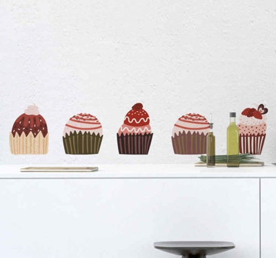 Frise Autocollante Petits gâteaux
