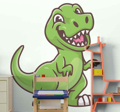 Stickers dinosaure Dessin animé mignon