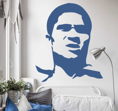 sticker silhouette Eusebio