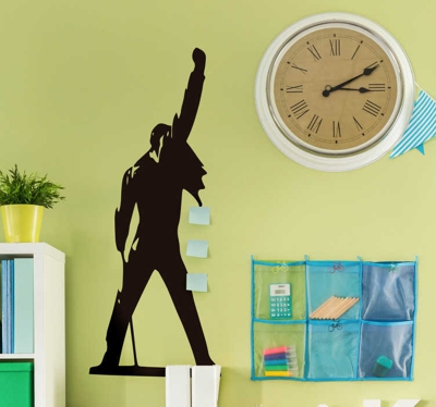 Sticker Mural ombre Freddie Mercury