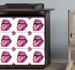 Sticker Deco Meuble Image sur le rose precio