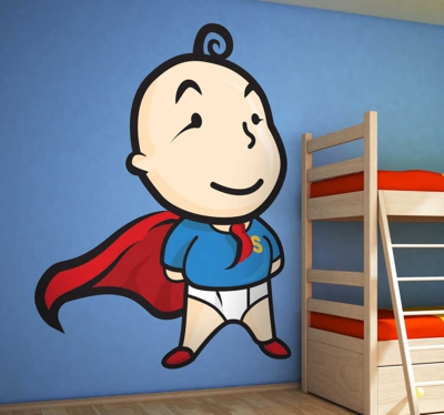 Sticker enfant superbébé