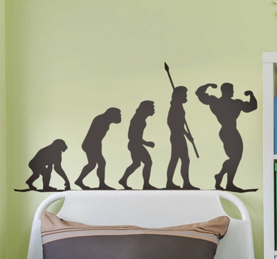 Décoration murale gym evolution
