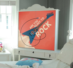 Revetement Adhesif pour Meuble Rock n' Roll características