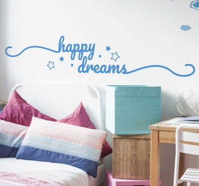 Sticker Mural Happy Dreams