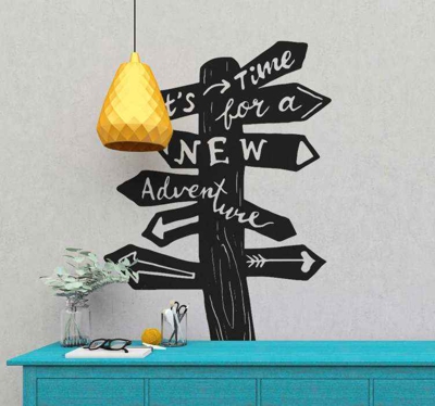 Sticker Retro Signe de voyage