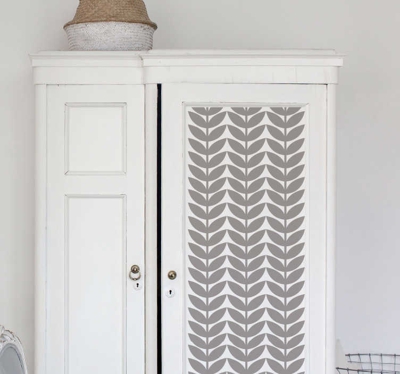 Sticker Pour Meuble Silhouettes Feuilles