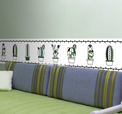 Sticker Maison Mini Cactus