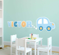 sticker voiture pour enfant en oferta