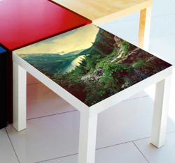 Sticker personnalisé table LACK en oferta