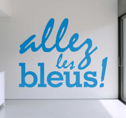 Sticker allez les bleus en oferta