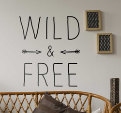Sticker mural Wild and Free precio