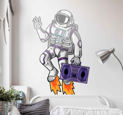 Sticker Mural Espace Son cosmique precio