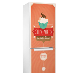 Sticker frigo cupcakes en oferta