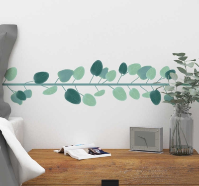 Sticker Maison Frise Eucalyptus