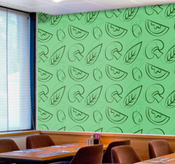 Sticker motif ingrédients pizza características