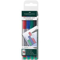 MULTIMARK marqueur 4 pièce(s) Noir, Bleu, Vert, Rouge, Stylo características