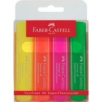 TEXTLINER 1546 marqueur 4 pièce(s) Pointe biseautée Orange, Rose, Vert, Jaune, Stylo en oferta