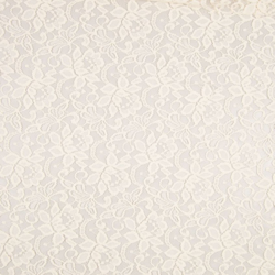 Tissu dentelle écru floral en oferta