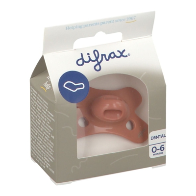 difrax® Dental Sucette 0-6 Mois Brick