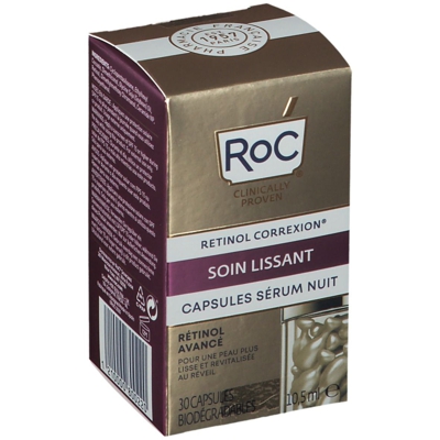 RoC® Retinol Correxion® Soin Lissant Capsules Sérum Nuit