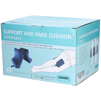 adhome Coussin de detente jambes avec mousse visco-élastique