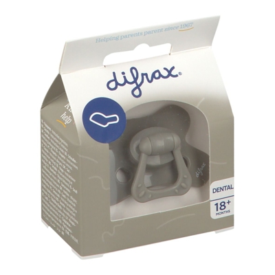 difrax® Dental Sucettes 18+ Mois Clay