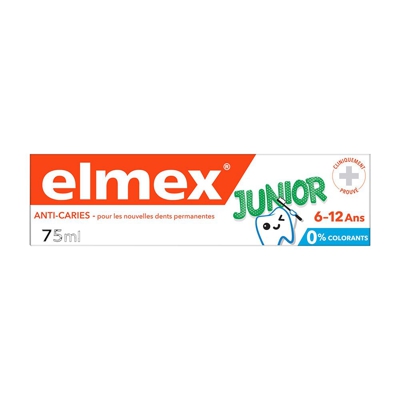 elmex® Junior Dentifrice 6-12 ans