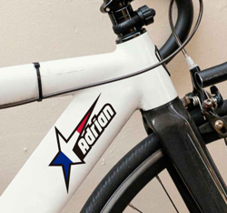 Autocollant Velo Drapeau france et nom personnalisé precio