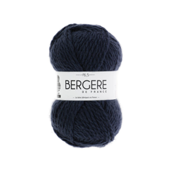 Pelote de laine et acrylique Alaska 100 bleu marine características