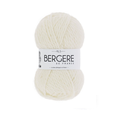 Pelote de laine et acrylique Alaska 100 écru