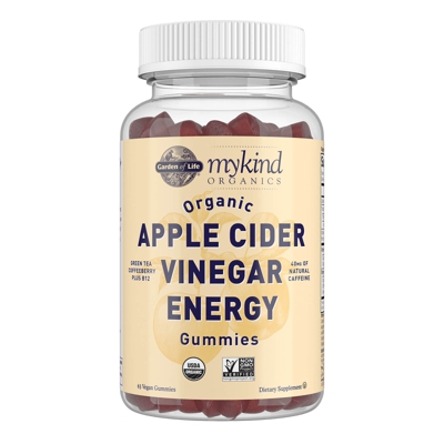 Garden of Life MyKind Organics Apple Cider Vinegar ENERGY Gummy 63ct GUMMY