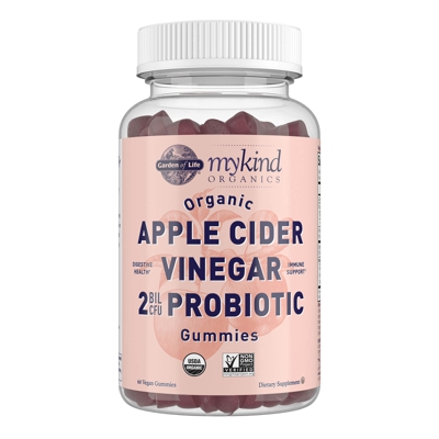 Garden of Life MyKind Organics Apple Cider Vinegar Probiotic 60ct GUMMY