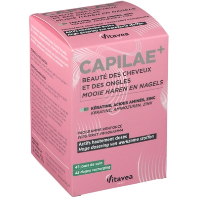 Nutrisanté Capilae+ Beauté des cheveux et des ongles