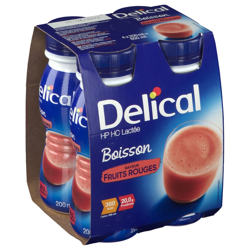 Delical Boisson lactée Hphc Fruits rouges 360 kcal precio