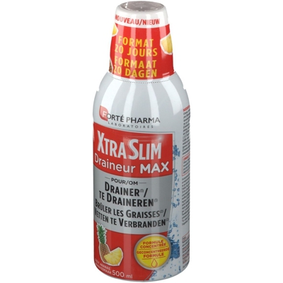 Forté Pharma Xtra Slim Draineur Max - Goût Ananas