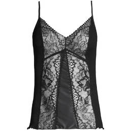 OSCALITO caraco en laine et soie Sexy Leavers