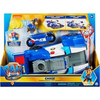 VÉHICULE TRANSFORMABLE CHASE - Voiture de Police Interactive + Moto Pat Patrouille Avec Transformation, Lance-Projectiles et Figurine Chase, Modèle réduit de voiture precio