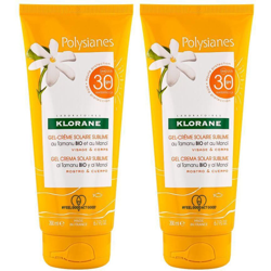 Klorane Gel-crème Solaire Sublime au Monoï et Tamanu BIO Spf50 Visage & Corps en oferta