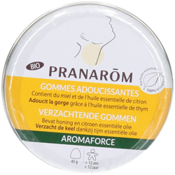 Pranarôm Aromaforce Bio Gommes Adoucissantes Miel/Citron en oferta