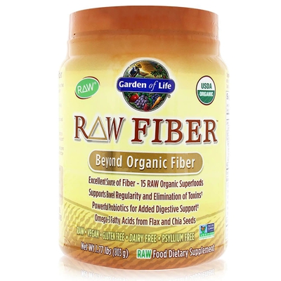 Raw  Fiber - 15 superaliments bio -  803 g de POUDRE