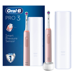 Oral-B Pro 3 - 3500 - Pink Electric Toothbrush Designed by Braun características