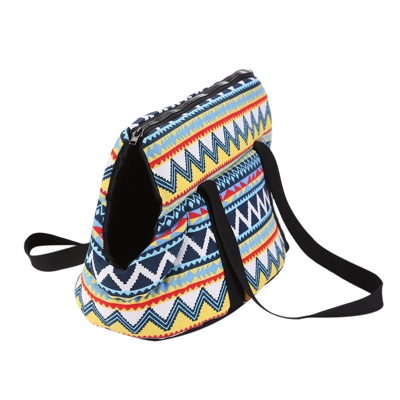 Sac de transport motif Aztec pour chien
