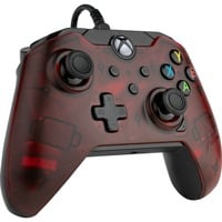 049-012-EU-RD accessoire de jeux vidéo Noir, Rouge USB Manette de jeu Analogique/Numérique Xbox, Xbox One