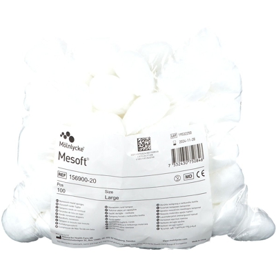 Mesoft® Tampons absorbants non stériles Large