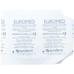 Euromed Pansement d'île stérile 10 cm x 10 cm características