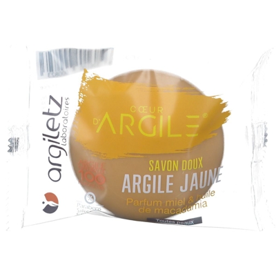 Argiletz Savon doux et apaisant parfum miel
